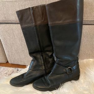 Ralph Lauren two-toned boots.